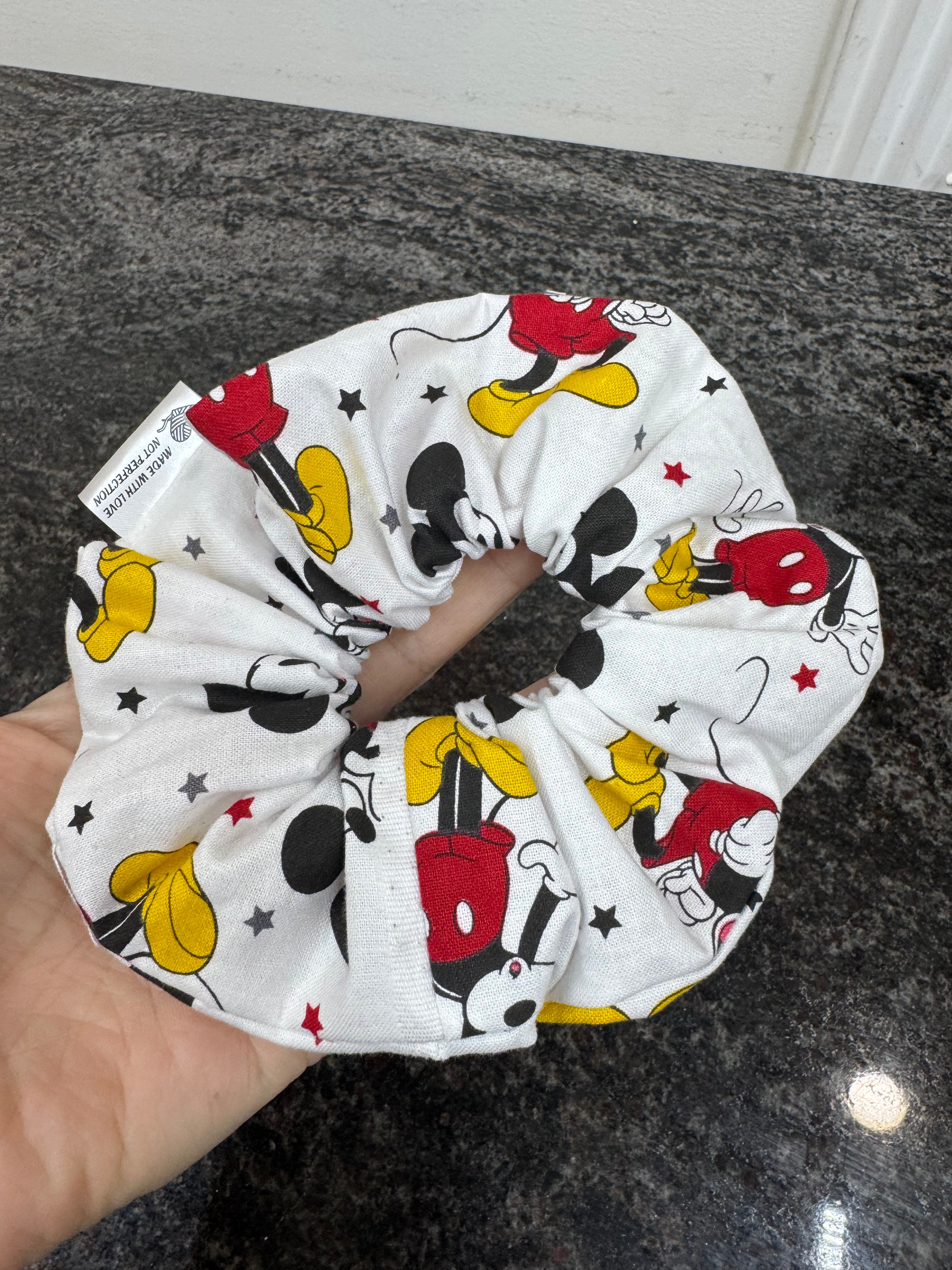 Mickey Mouse scrunchies