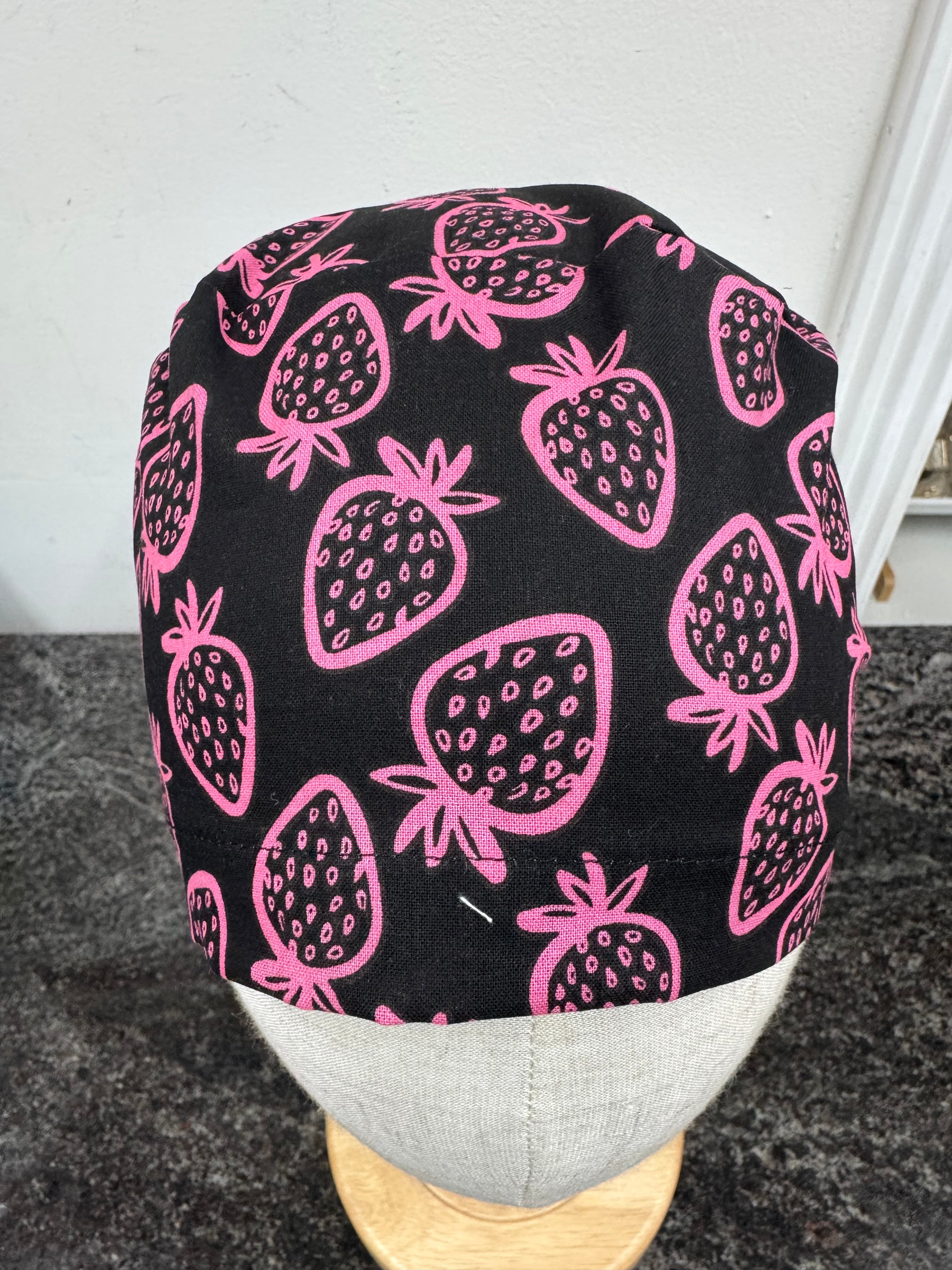 Strawberry European scrub cap
