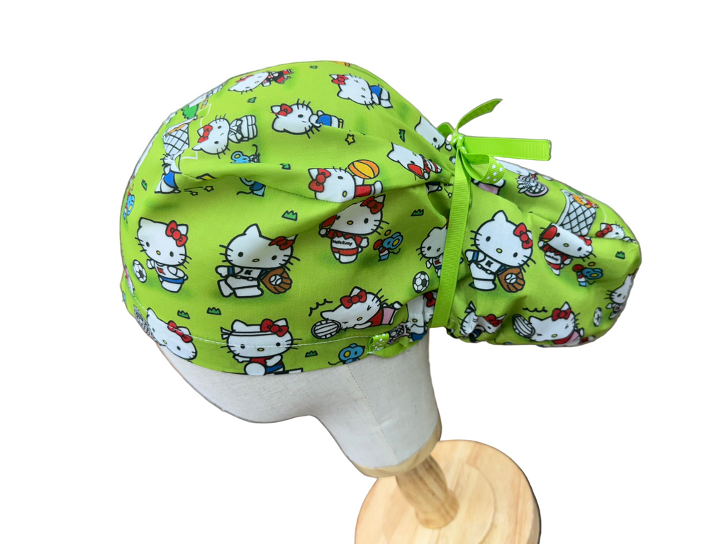 Hello kitty scrub cap