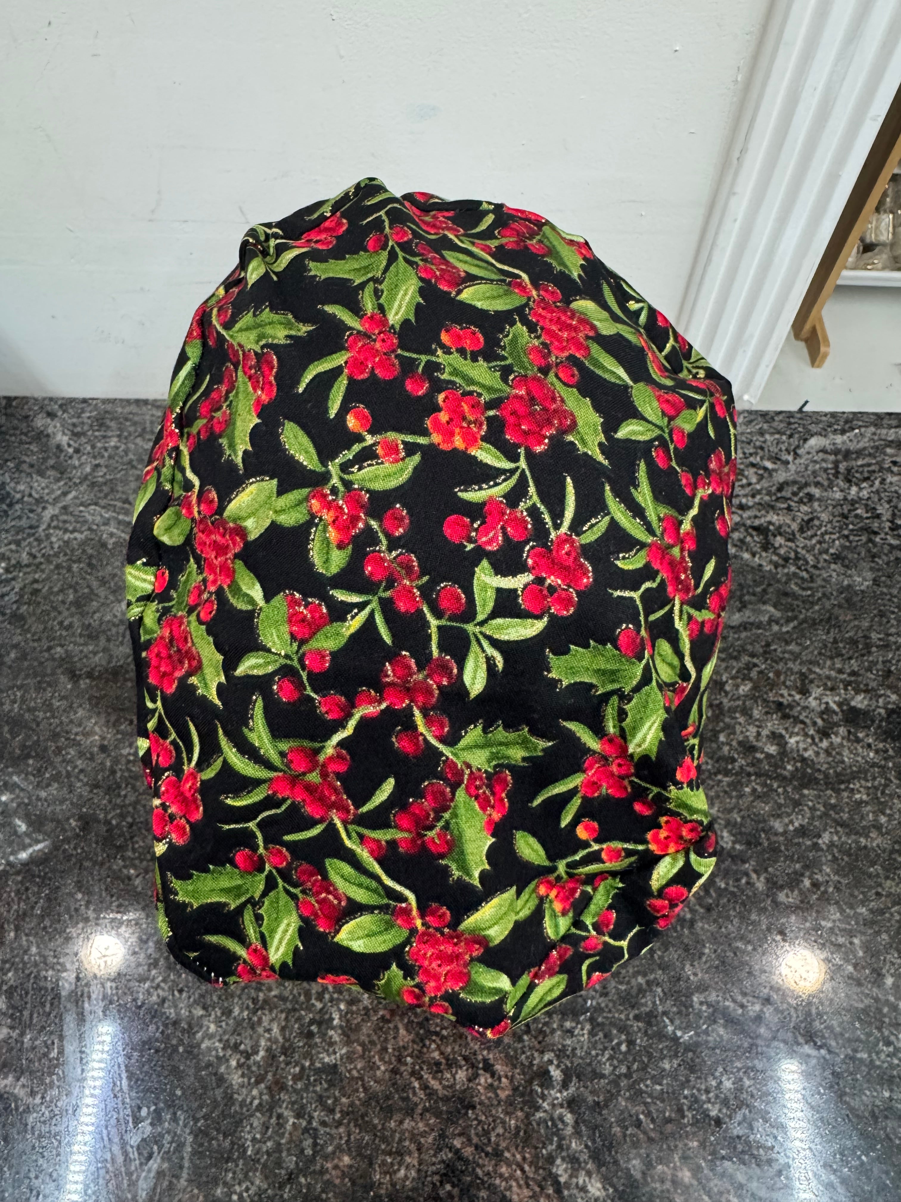 Christmas European scrub cap