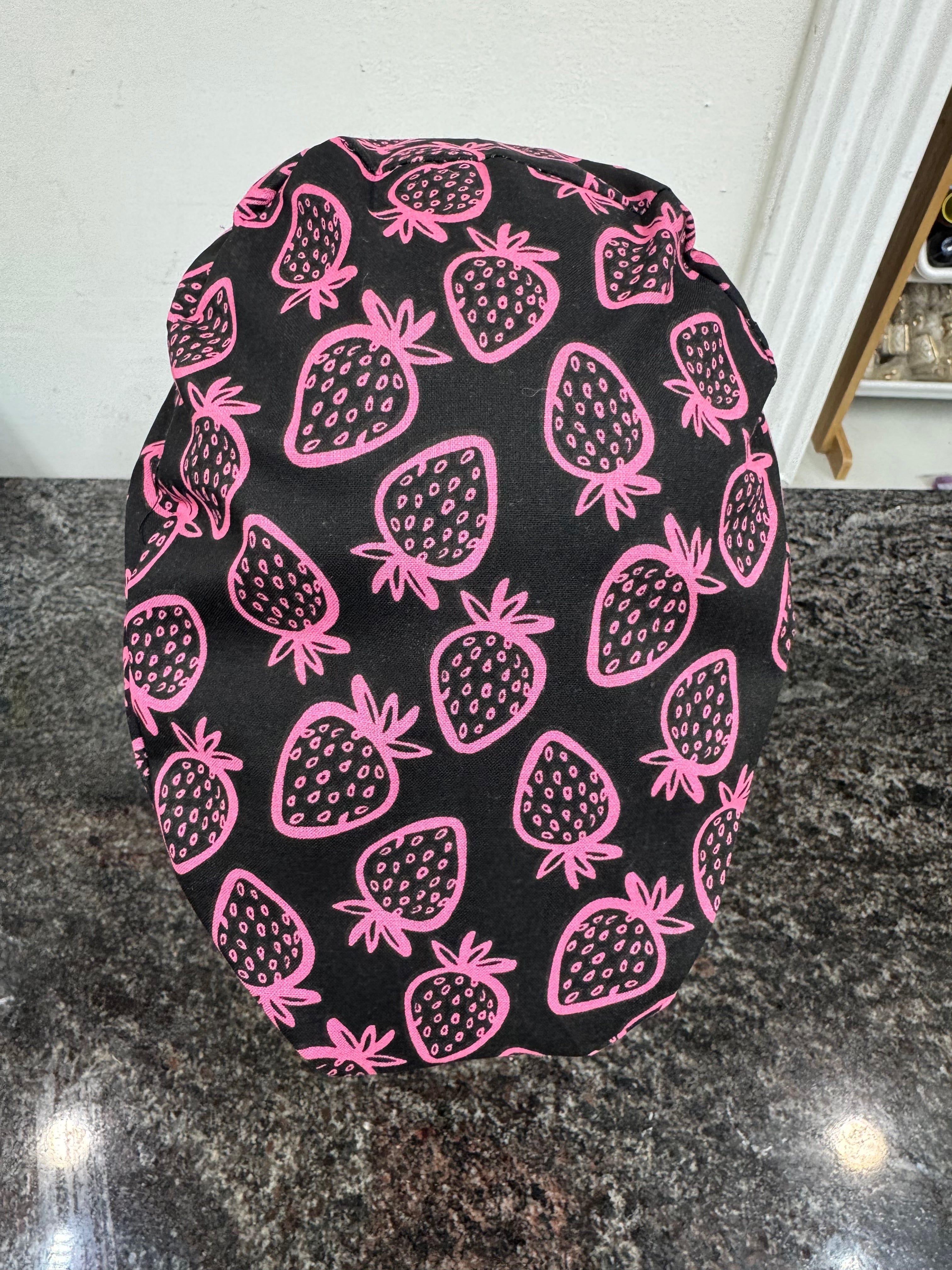 Strawberry European scrub cap