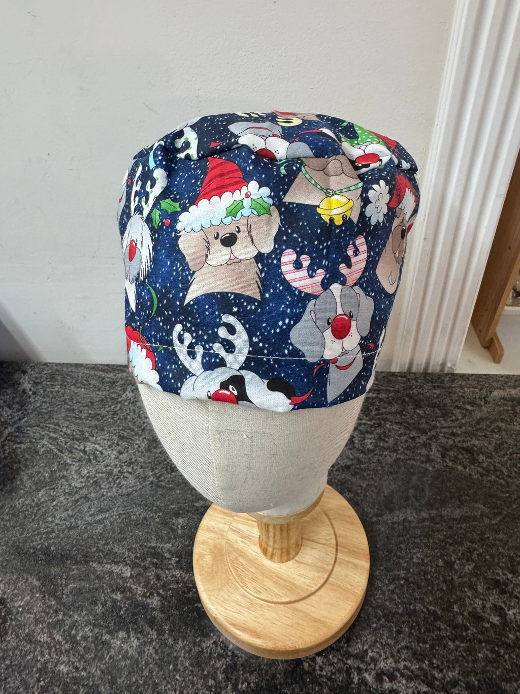 European style scrub caps