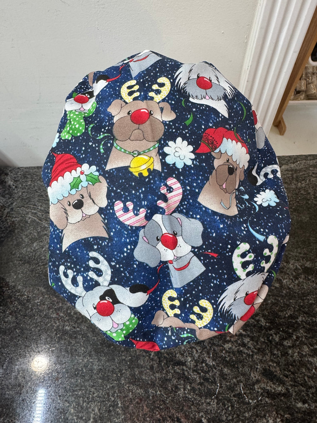 European style scrub caps